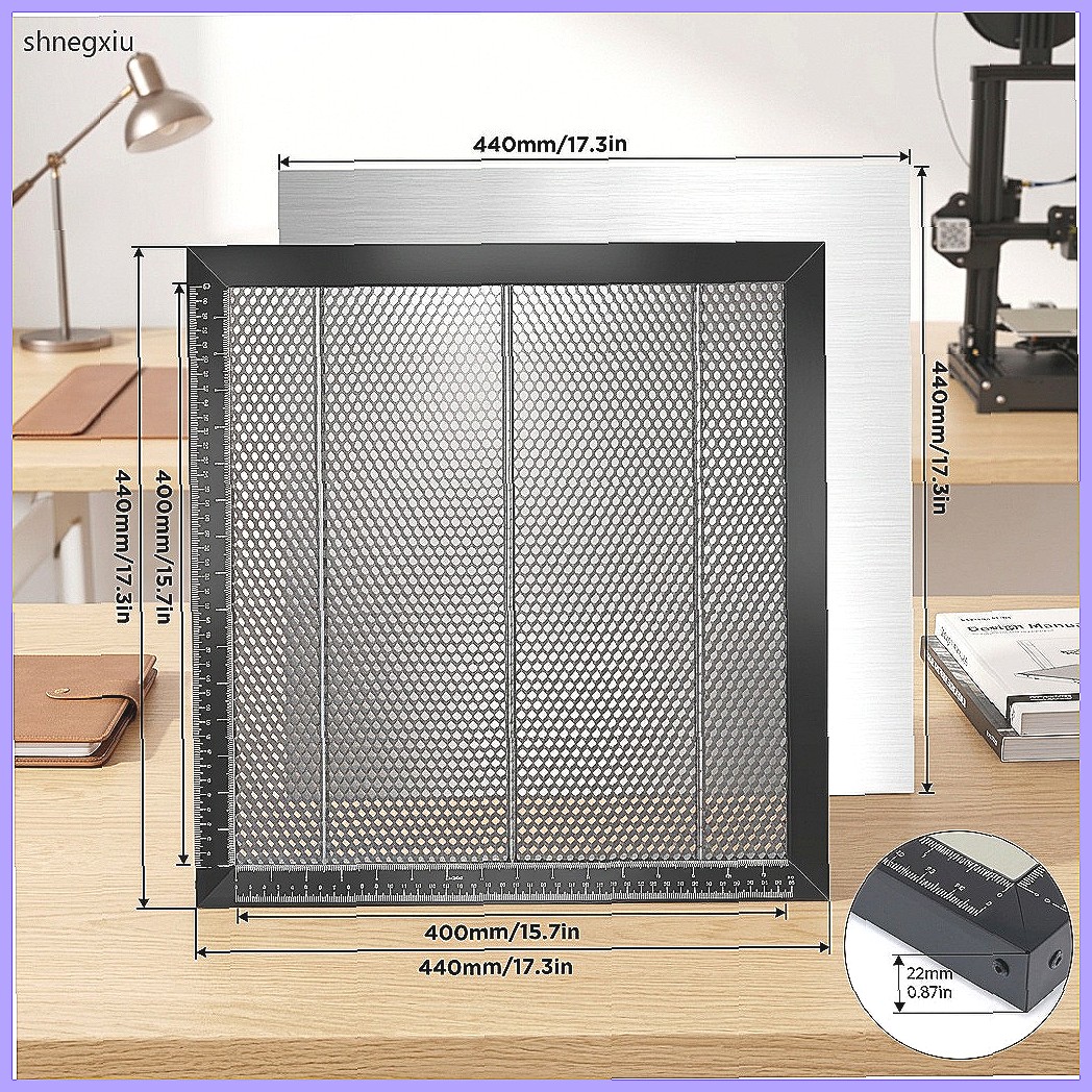 Honeycomb Laser Bed - Лазерная сетчатая панель Honeycomb 440x440 мм,
