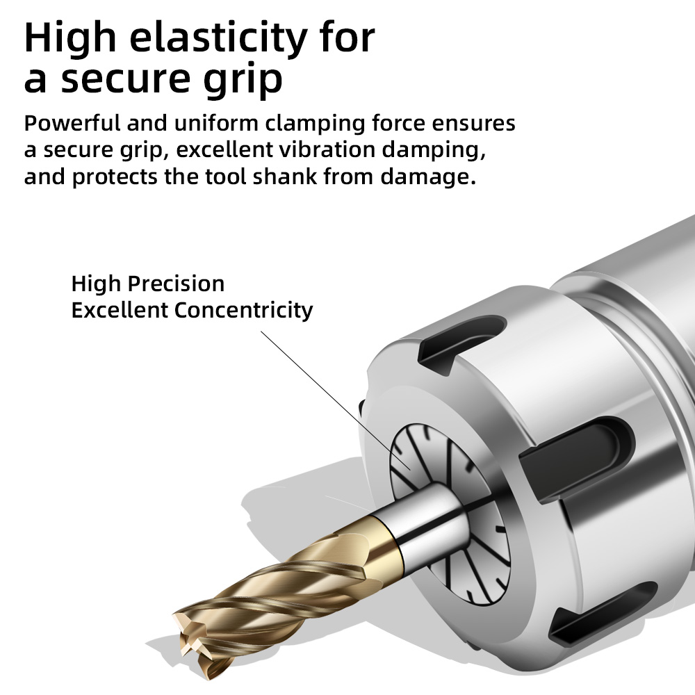 Высокоточные цанговые патроны  – обзор и цена Cnc Spindle Motor